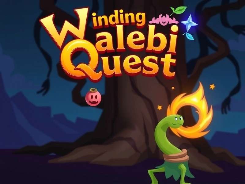 Winding Jalebi Quest Game Screenshot